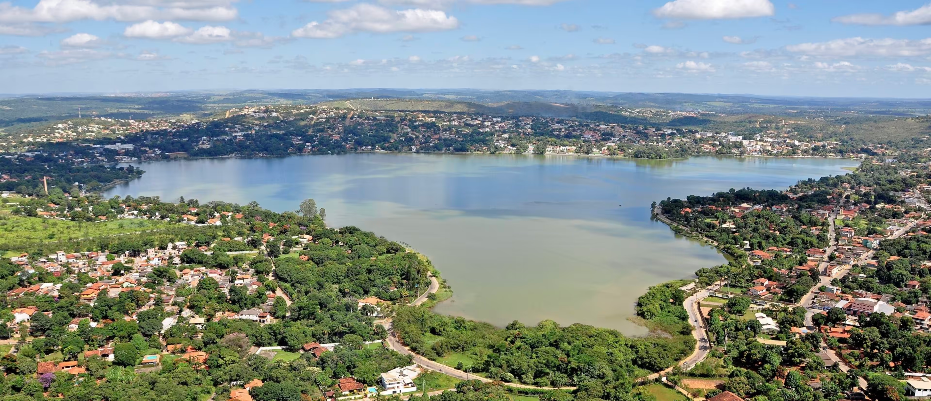 Vista panorâmica de Lagoa Santa